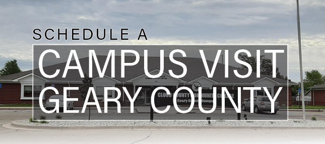 Schedule a Geary County campus visit.